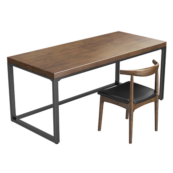 金沙公爵（Duke Kingtha）实木电脑桌双人电脑台式桌家用卧室学习书桌工作台办公桌子1米桌