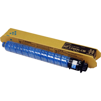理光(Ricoh)MPC2503LC 蓝色碳粉盒1支装 适用MP C2003SP/C2503SP/C2011SP/C2004SP/C2504SP/IM C2000/C2500