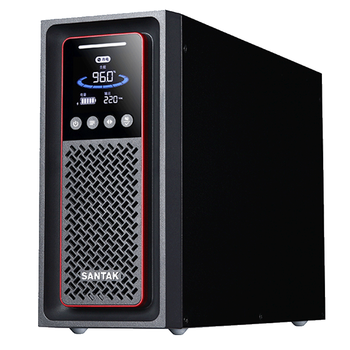 山特（SANTAK）C1KS 1000VA/1000W在线式UPS不间断电源外接电池长效机负载800W供电3小时左右