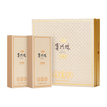 八马茶业（HWM) 赛珍珠1000 特级安溪铁观音浓香型 乌龙茶茶叶礼盒装 150g