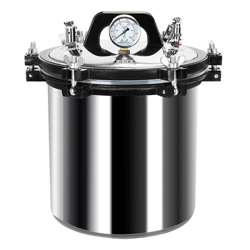 力辰（LICHEN）高压灭菌器18L数显加厚款防干烧带安全阀灭菌锅高压蒸汽菌立式反压式  DGS-280C