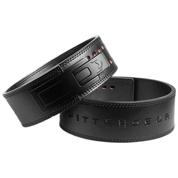 FITTERGEAR执炼力量举健身腰带快扣深蹲硬拉牛皮杠杆挺举重健美护具男护腰带