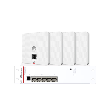 华为全屋wifi6套装Pro版4双网口86ap面板+POE交换机 无线千兆一拖四家用企业级ac+ap路由器组网AP162E