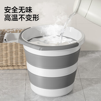 五月花折叠水桶12L便携收纳大容量加厚泡脚桶车载储水桶钓鱼桶手提式 五月花折叠水桶12L便携收纳大容量加厚泡脚桶车载储水桶钓鱼桶手提式