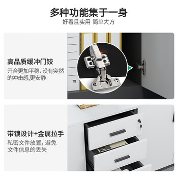 森菲亚文件柜矮柜木质办公柜办公室茶水柜员工带锁储物柜抽屉柜双开四抽 森菲亚文件柜矮柜木质办公柜办公室茶水柜员工带锁储物柜抽屉柜双开四抽
