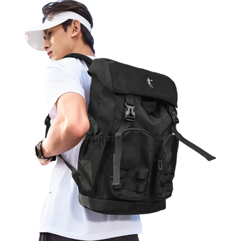 乔丹运动大容量双肩包男女夏季多口袋登山徒步骑行包户外背包