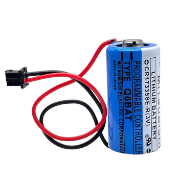 京锴适用三菱Q系列PLC电池三菱CR17335SE-R/3V-Q6BAT锂电池