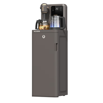 美菱家用茶吧机多功能办公室立式饮水机一体柜下置式智能自动上水多功能养生煮茶壶MC-N08摩羯咖