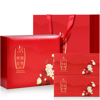 一杯香茶叶茉莉花茶飘雪横县特级250g2025新茶礼盒装礼品送礼送长辈领导