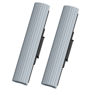 五月花滚轮式挤水胶棉33cm拖把替换头2只装 AL-PJ16（适配AL-JM15）