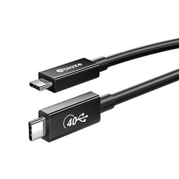 毕亚兹 USB4数据线8K60hz全功能Type-C线兼容雷电4数据线PD240W快充40Gbps手机视频线Macbookpro 0.3米