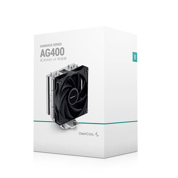 九州风神(DEEPCOOL)玄冰400V5CPU电脑散热器附带硅脂(镀镍4热管/超频220W/热管偏置不挡内存/AG400) 九州风神(DEEPCOOL)玄冰400V5CPU电脑散热器附带硅脂(镀镍4热管/超频220W/热管偏置不挡内存/AG400)