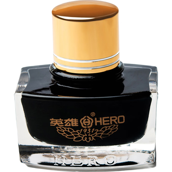英雄（HERO）【新年礼物】钢笔/签字笔钢笔墨水 非碳素染料型9003墨水 墨黑色