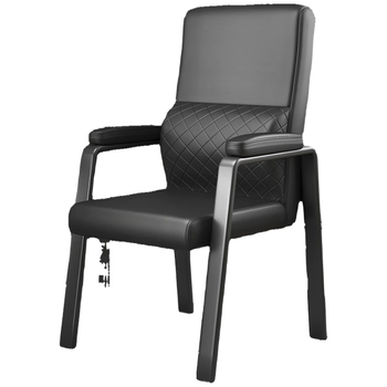 奈高（NAIGAO）办公电脑椅麻将椅人体工学椅皮质家用会议职员椅久坐舒适