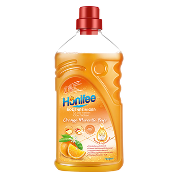 菲碧清地板清洁剂橙香型 拖地瓷砖地砖木地板去污不留水渍清洗剂 1L*1瓶