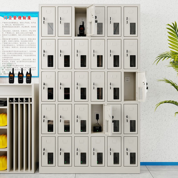 中伟手机柜存放柜工厂医院学校对讲机充电柜存放柜亚克力30门 中伟手机柜存放柜工厂医院学校对讲机充电柜存放柜亚克力30门