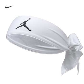 耐克（NIKE）JORDAN开放式头带AJ 吸汗运动发带止汗带AC4095/JJN00101OS白