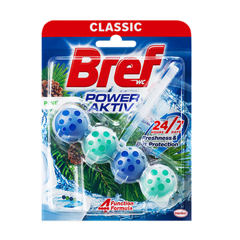 妙力（Bref）汉高进口洁厕球 1挂松木香马桶挂壁清洁球除臭留香洁厕宝去污防垢