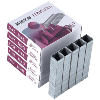 天章办公(TANGO)23/13厚层订书钉/订书针/可订100页 加厚订书针大号 5盒装 适用23/13 23/23重型订书机