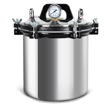 力辰（LICHEN）高压灭菌器18L数显加厚款防干烧带安全阀灭菌锅高压蒸汽菌立式力压 LC-BPS-18A