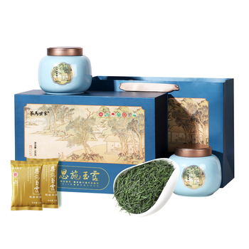 恩施玉露绿茶茶叶礼盒180g明前新茶湖北特产恩施硒茶礼盒年货节送礼品