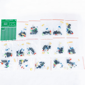 诺然 2024年湖北技能高考焊接套件 电子装配电路板 组装实训焊接练习16套试题 高级版（共16套）