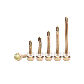 永利尚彩锌外六角钻尾丝 M5.5*25(2000个)