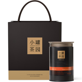 小罐茶园流金系列金骏眉60g罐装茶叶伴手礼 小罐茶出品