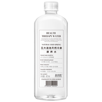 北大荒倍爽北大荒天然冷泉康养水五大连池苏打水601ML*12瓶整箱