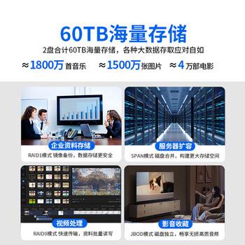 阿卡西斯（acasis） 硬盘柜硬盘盒双盘位3.5英寸USB3.0 SATA串口机械硬盘移动外置外接盒子raid磁盘阵列EC-7352