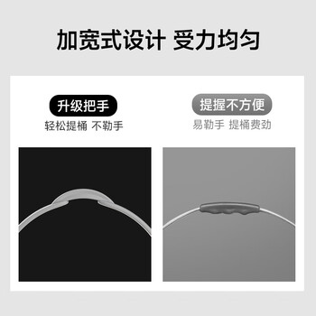 五月花水桶手提19L*1只装大容量洗澡泡脚桶家用洗车桶拖把桶加厚耐用 五月花水桶手提19L*1只装大容量洗澡泡脚桶家用洗车桶拖把桶加厚耐用