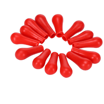 化科 实验用 红色皮头乳胶帽 玻璃滴管滴瓶用  乳胶帽  50只/包