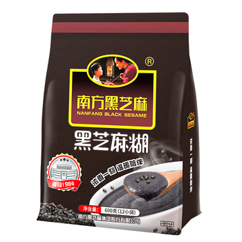 南方黑芝麻600g 黑芝麻糊 营养早餐 代餐食品 【新老包装随机发货】