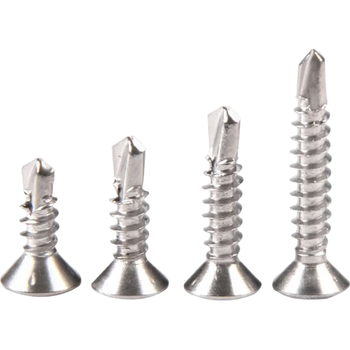 永利尚 410不锈钢十字沉头钻尾螺丝钉 自攻自钻燕尾钉 ST4.2*16【100粒】410