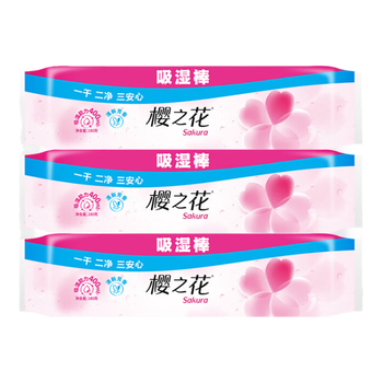 樱之花吸湿棒180g*3 重复使用 家用防潮袋除湿盒衣橱柜干燥剂防霉去异味