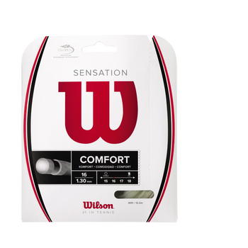 Wilson威尔胜高弹尼龙纤维网球拍线网球线软线SENSATION WRZ941000 