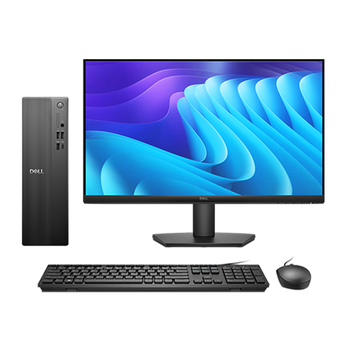 戴尔成就 新款 高性能台式电脑主机(14代i5-14400 16G DDR5高速内存 1TB)23.8大屏 商用办公学习生产力