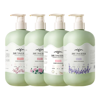 海肌兰（SEAKLAM）内衣洗衣液套装2080ml植萃氨基酸抑菌99.99%母婴可用内衣裤洗衣液