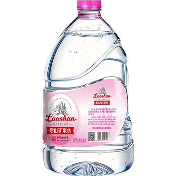 崂山 中华老字号 天然矿泉水桶装水 办公家用大桶水 5L*2桶 热门商品