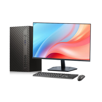 酷开 创维电脑 商用主机办公电脑台式机全套整机（AMD A8 8G 256G M.2 WiFi）23.8英寸显示器
