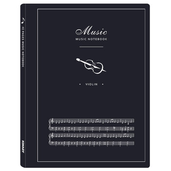 金得利乐谱夹钢琴谱夹册a4文件夹活页不反光可修改谱可爱改谱夹学生用架子鼓吉他谱夹册 黑色 CF340