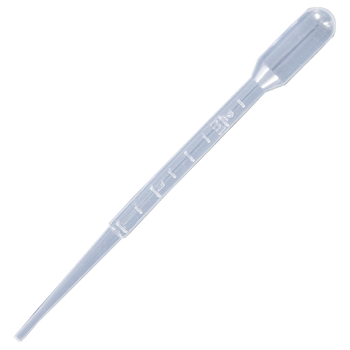 海斯迪克 HKQS-121 一次性塑料刻度吸管 尿液巴氏吸管滴管 2ml（100个）