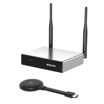 宝疆（BOEGAM）企业级无线投屏器点对点同屏神器手机电脑平板连接电视企业高清办公投影家用会议BGCM201 HDMI
