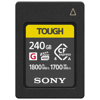 索尼（SONY）240GB CFexpress 4.0 Type A存储卡 CEA-G240T 读速1800MB/s 三防卡