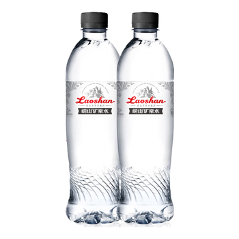 崂山锶-偏硅酸型 饮用天然矿泉水 会议用水 500ml*24瓶/整箱 热门商品