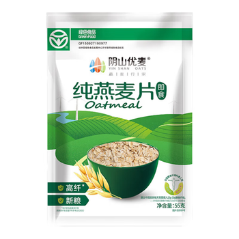 阴山优麦纯燕麦片裸燕麦体验装55g