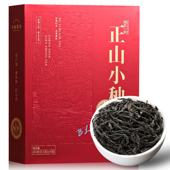 七春 【独立包装30小包】茶叶正山小种红茶 正宗武夷山茗茶口粮茶250g