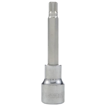 世达（SATA）12.5MM系列100MM长12角旋具套筒M8	25803