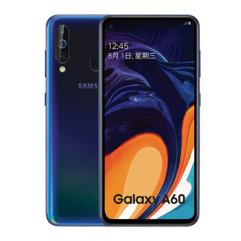 三星 Galaxy A60（SM-A6060）元气版 全面屏 拍照手机 6GB+64GB 丹宁黑 全网通 双卡双待 4G手机
