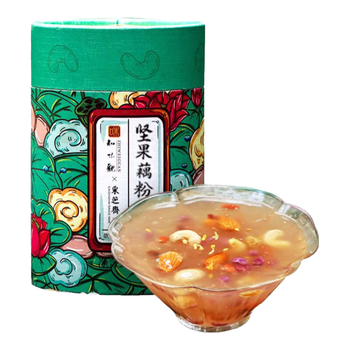 知味观坚果藕粉 中华老字号杭州特产 营养早餐代餐饮品冲泡食品350g